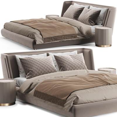 BAXTER METROPOLIS PLAIN BED